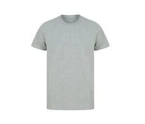 SF Men SF130 - Tee-shirt unisexe en coton régénéré et en polyester recyclé Heather Grey