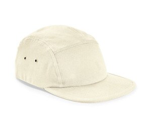 BEECHFIELD BF654 - Canvas 5 Panel Cap Naturel