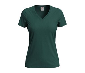 STEDMAN ST2700 - Tee-shirt femme col V Bottle Green