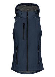 PROMODORO PM7845 - Bodywarmer femme en Softshell avec capuche Navy