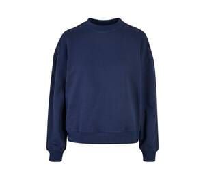 BUILD YOUR BRAND BY212 - Sweat col rond femme Light Navy
