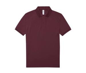 B&C BCU424 - Polo unisexe 180 Burgundy