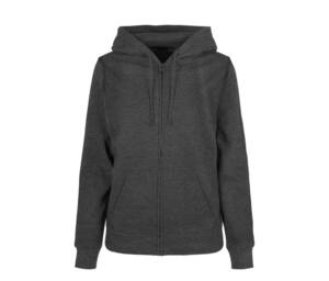 BUILD YOUR BRAND BYB009 - Sweat capuche zippé femme