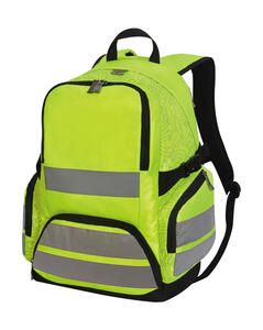 Shugon SH7702 - Hi-Vis Backpack London Hi-Vis Yellow