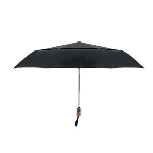 GiftRetail MO2092 - DRIP Parapluie pliable 21 pouces Noir