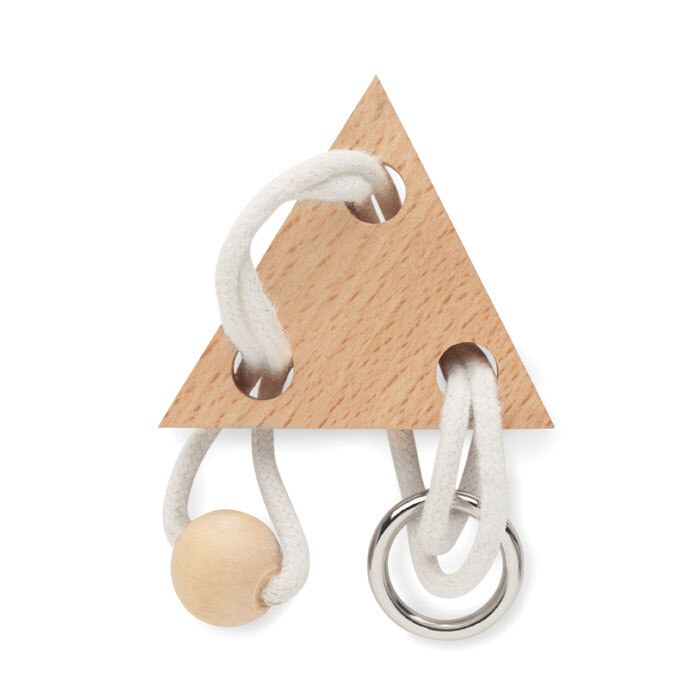 GiftRetail MO6989 - NERVE Casse-tête Triangle en bois