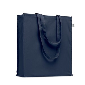 GiftRetail MO2197 - BENTE COLOUR Sac shopping en coton bio Bleu
