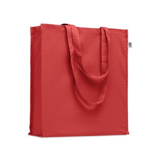 GiftRetail MO2197 - BENTE COLOUR Sac shopping en coton bio Rouge