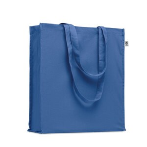 GiftRetail MO2197 - BENTE COLOUR Sac shopping en coton bio Bleu Royal
