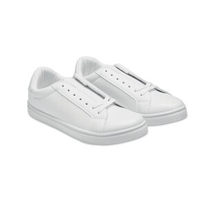 GiftRetail MO2246 - BLANCOS Baskets en PU taille 46