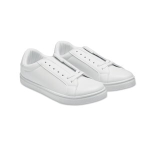 GiftRetail MO2247 - BLANCOS Baskets en PU taille 47
