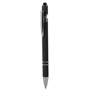 EgotierPro 37513RE - Stylo en aluminium recyclé avec pointeur tactile EVEN