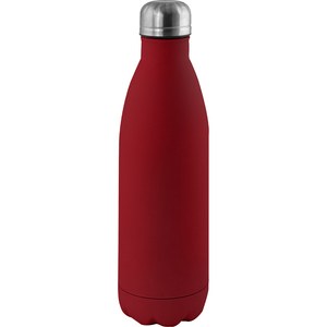 EgotierPro 39026 - Gourde en Acier Inoxydable Mat 750ml SODA Rouge