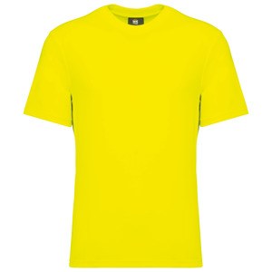 WK. Designed To Work WK308 - T-shirt unisexe écoresponsable coton/polyester Fluorescent Yellow