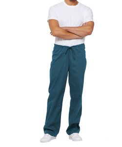 Dickies Medical DKE83006 - Pantalon à cordon de serrage à taille standard unisexe Caribbean Blue