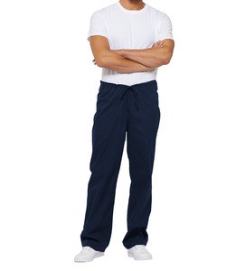 Dickies Medical DKE83006 - Pantalon à cordon de serrage à taille standard unisexe Navy