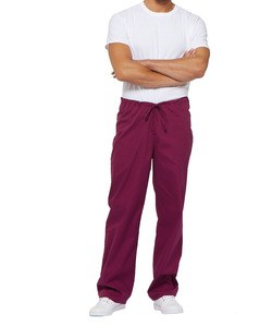 Dickies Medical DKE83006 - Pantalon à cordon de serrage à taille standard unisexe Wine