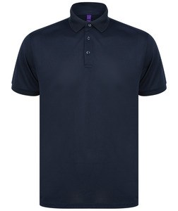 Henbury H465 - Polo homme polyester recyclé Navy
