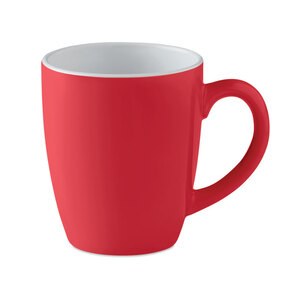 GiftRetail MO9242 - COLOUR TRENT Mug coloré en céramique 290 ml Rouge