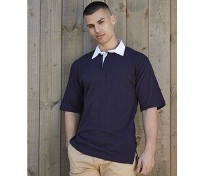 Front row FR003 - Rugby Shirt Homme Manches Courtes 100% Coton