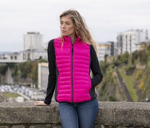 Pen Duick PK317 - Bodywarmer bi-matière femme