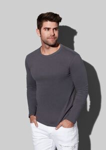 Stedman STE9040 - Tee-shirt manches longues pour hommes Morgan LS