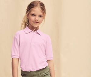 FRUIT OF THE LOOM SC3417 - Polo manches longues enfant