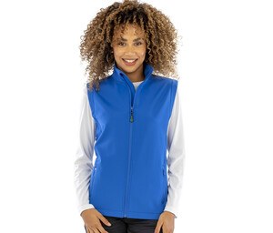 RESULT RS902F - Bodywarmer Softshell femme en polyester recyclé