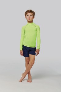 Proact PA4018 - T-shirt technique enfant manches longues avec protection UV