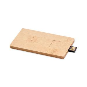 GiftRetail MO1203 - CREDITCARD PLUS USB 16GB boitier bambou