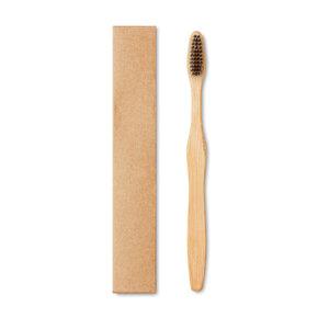 GiftRetail MO9877 - DENTOBRUSH Brosse à dents en bambou