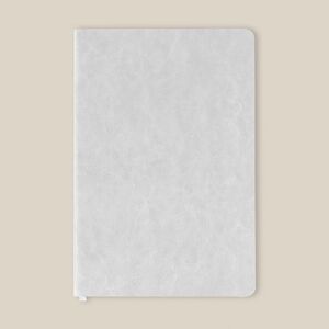 EgotierPro 39510 - Carnet couverture flexible PU 96 feuilles crème CORPORATE