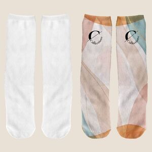 EgotierPro 50629 - Chaussettes longues en polyester, finition sublimation FIT