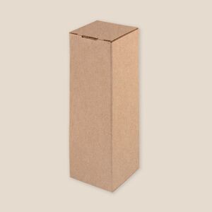 EgotierPro 52088 - Boîte en carton auto-assemblable pour bouteilles BOTTLE
